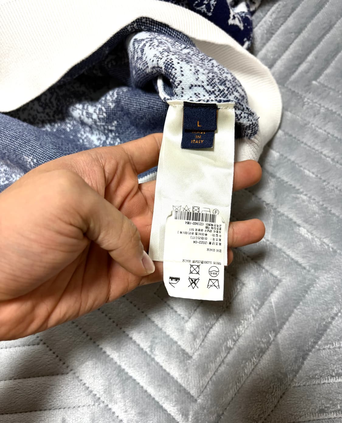 루이비통 반다나 니트 상품이미지5