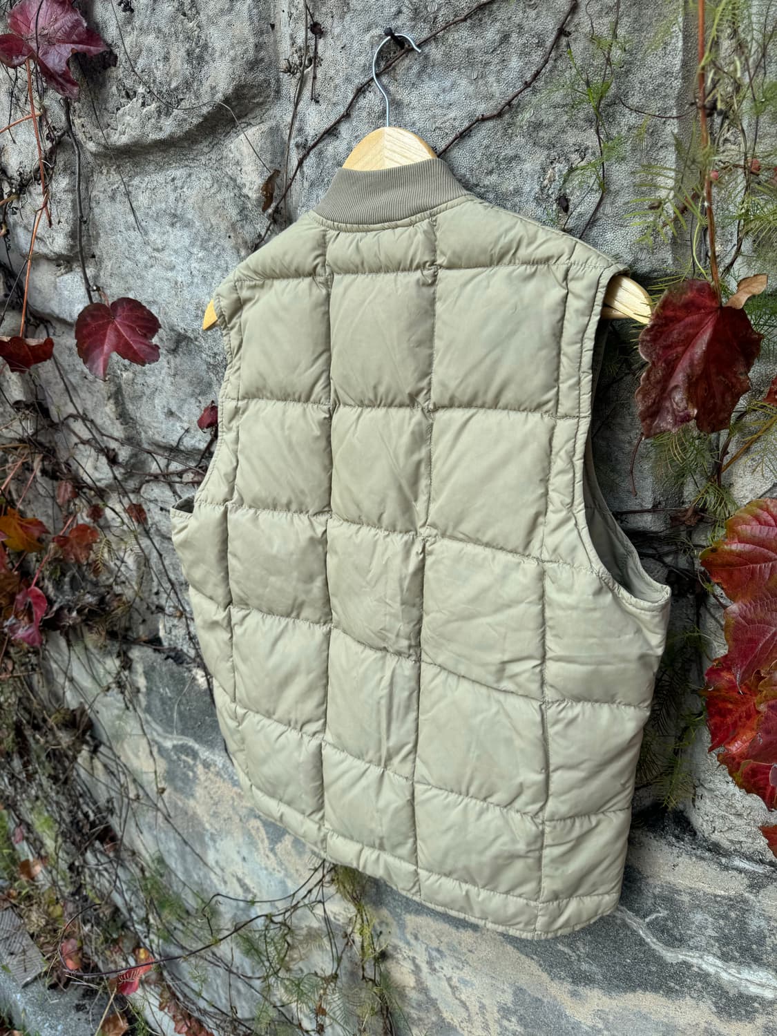 80s 에디바우어 usa 퀄팅 구스 다운 패딩 베스트 조끼 40 상품이미지4