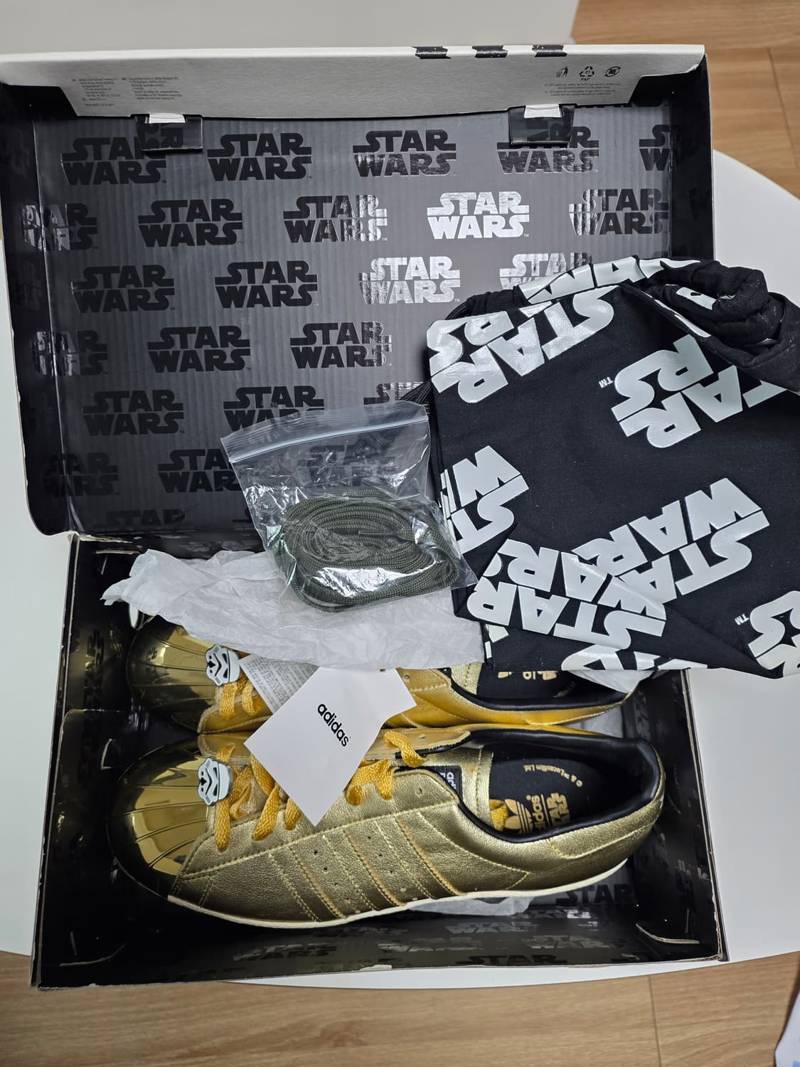 아디다스 슈퍼스타80s 스타워즈 콜라보 (새상품) 상품이미지1