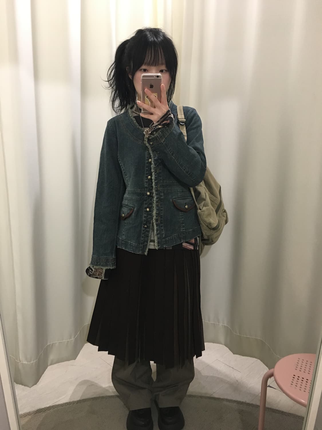 아일렛 데님 자켓 상품이미지2