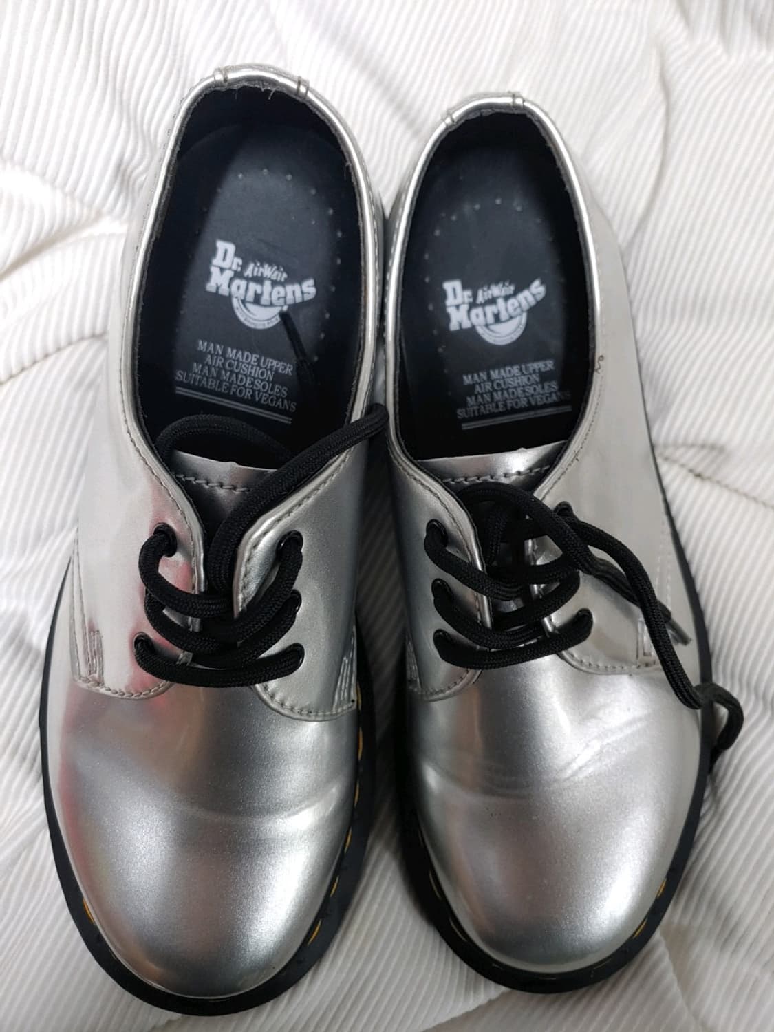 닥터마틴 실버 여성 구두 eu37 상품이미지2