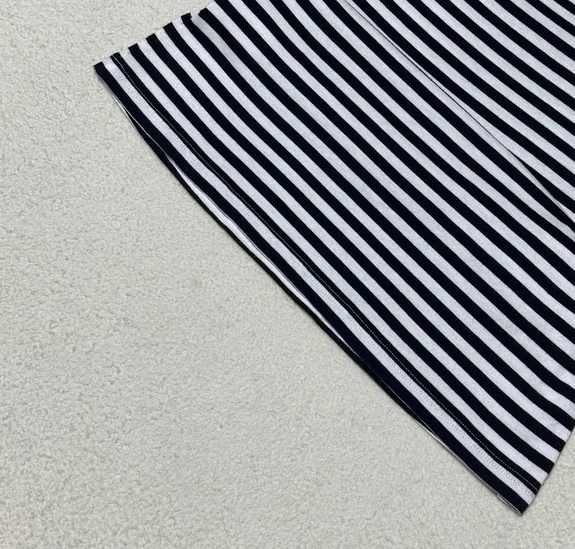 Burberry 버버리 블루라벨 스트라이프 빅로고 프린팅 반팔 상품이미지9