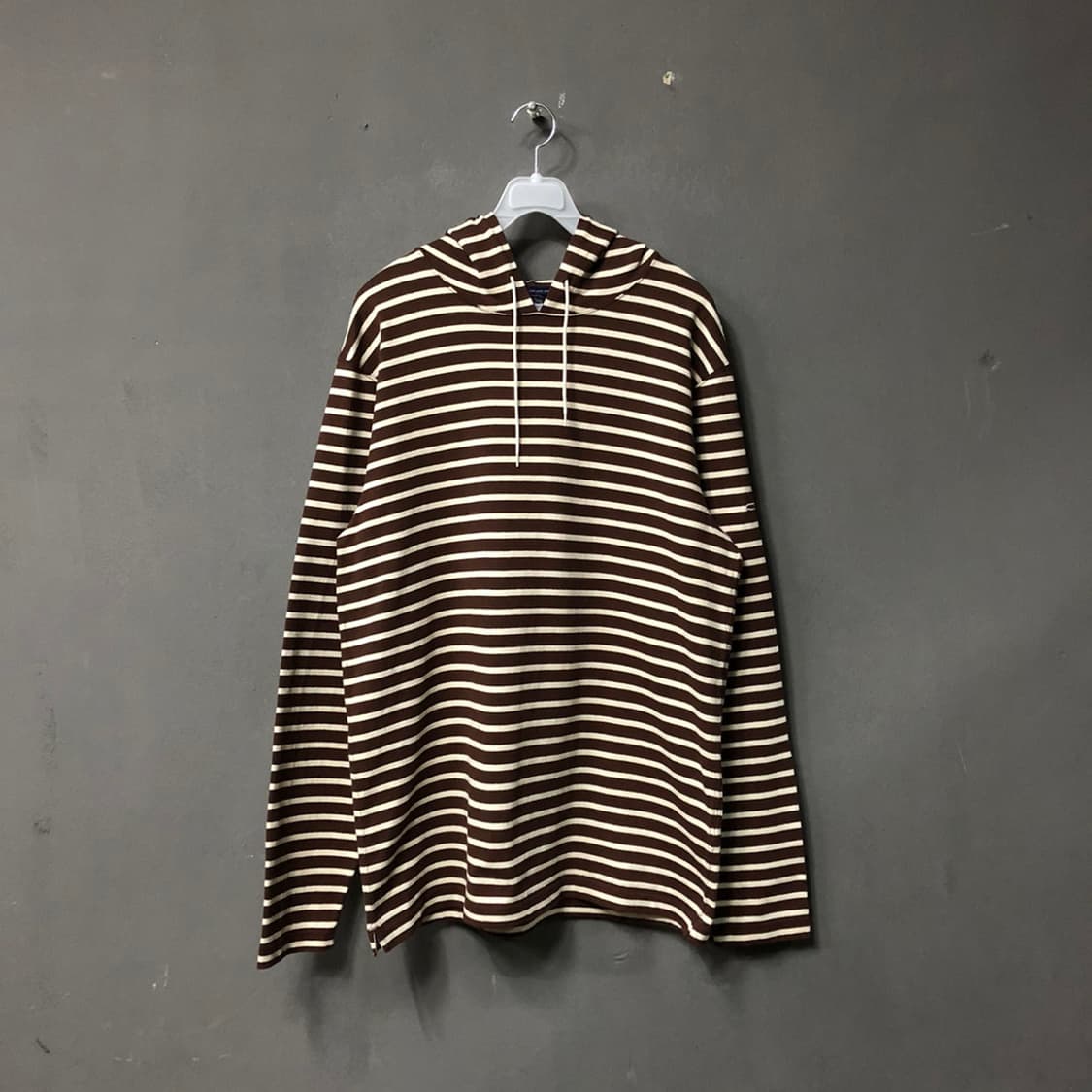 (L) 베이프 스트라이프 후드티 상품이미지2