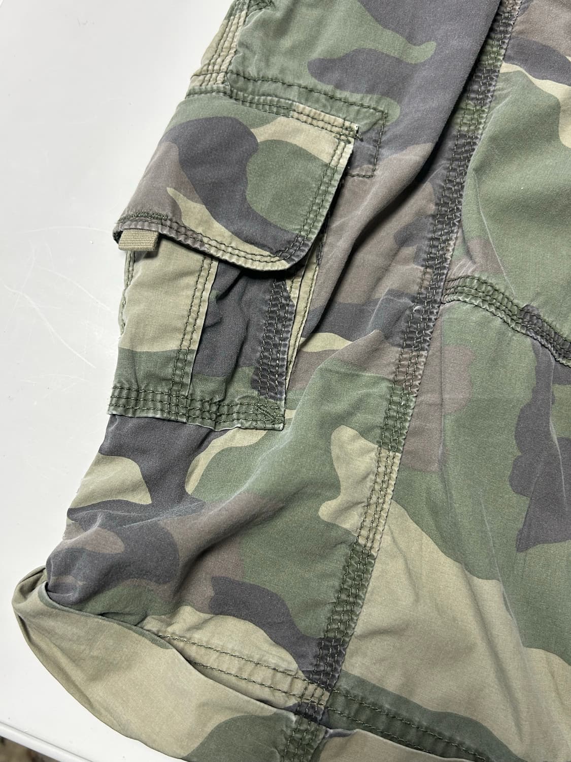 아베크롬비앤피치 빈티지 Y2K 카모 카고 반바지  상품이미지3