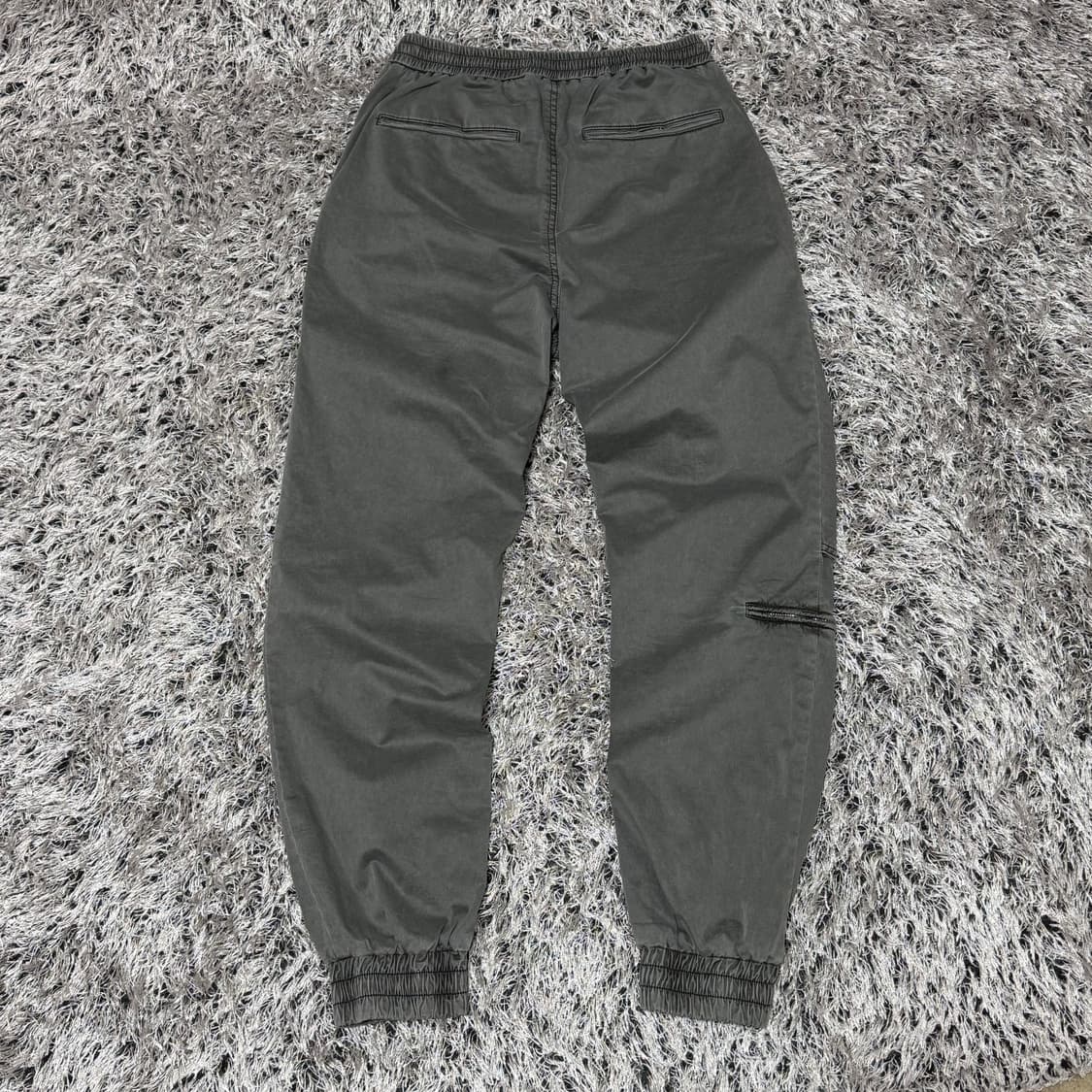 준지 21ss 가먼트다이드 카고 조거팬츠 그레이 44 상품이미지2