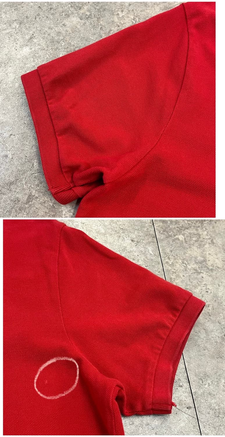 폴로 랄프로렌 반팔 카라티 레드 L #csz4047 상품이미지10