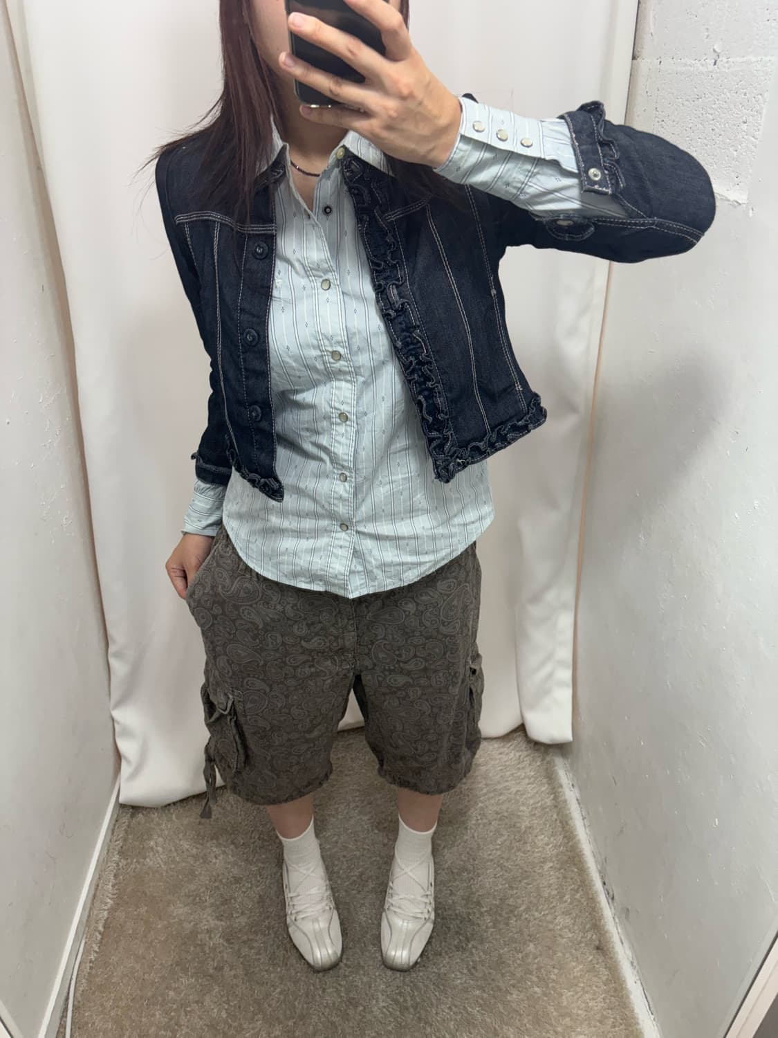 🎠 폴로 웨스턴 퍼프 셔츠 러블리 코디 상품이미지2