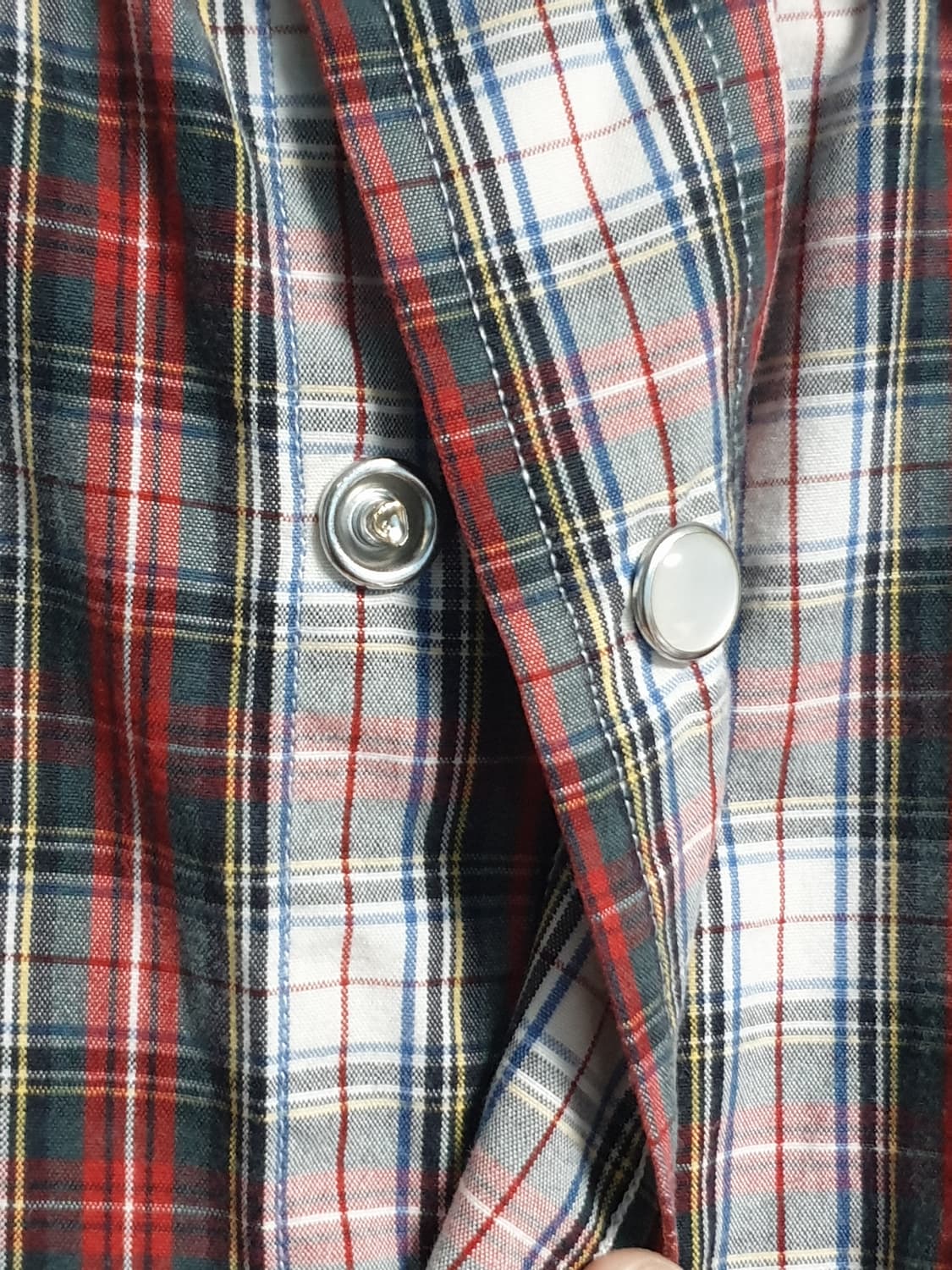 RRL 웨스턴 체크 셔츠 상품이미지4