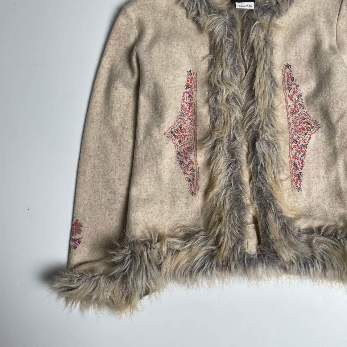 Morgan 울 블렌드 퍼 가디건 (france made) 상품이미지4