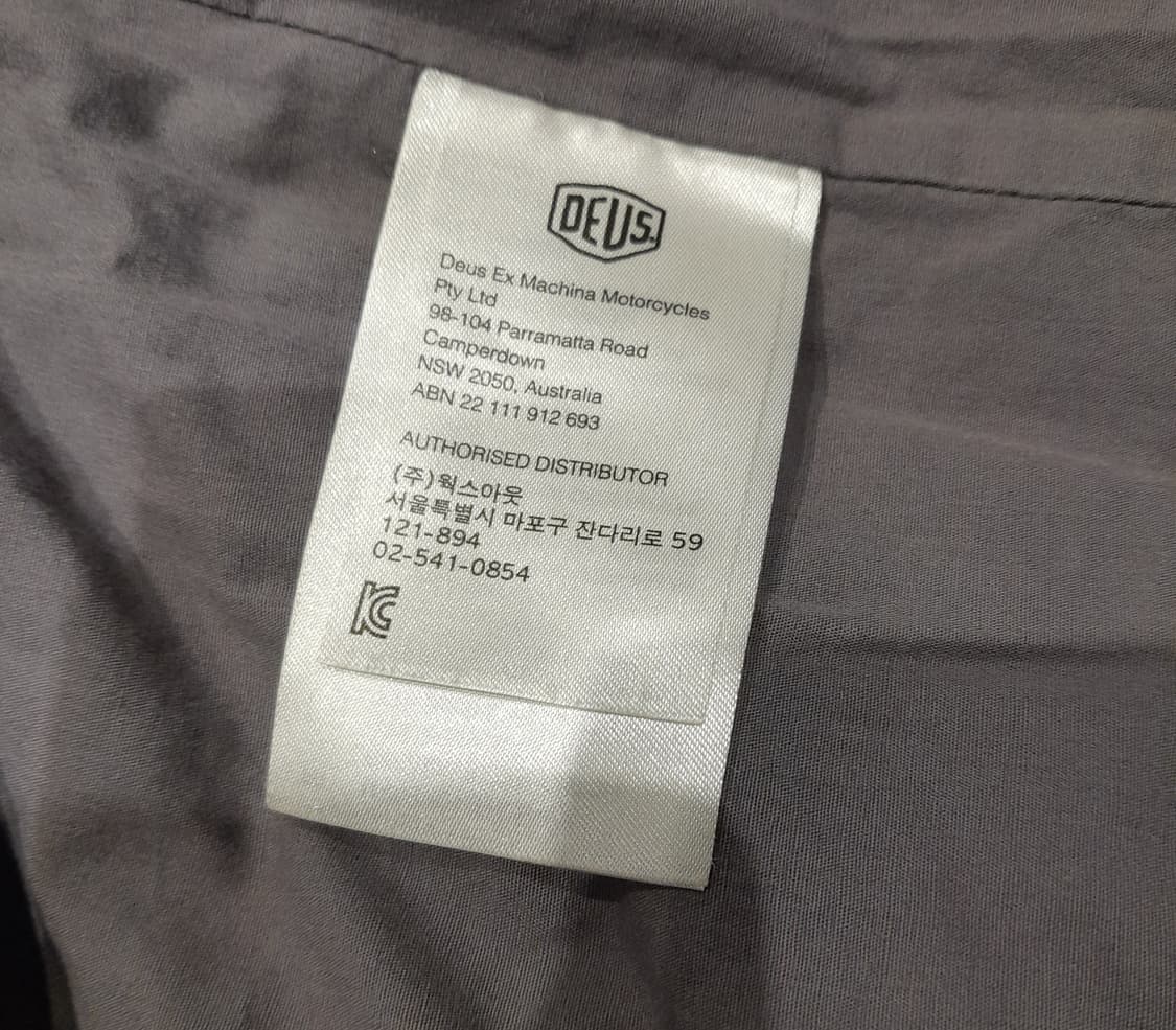 💥데우스 엑스마키나 패딩 자켓 블랙 (L) 상품이미지9