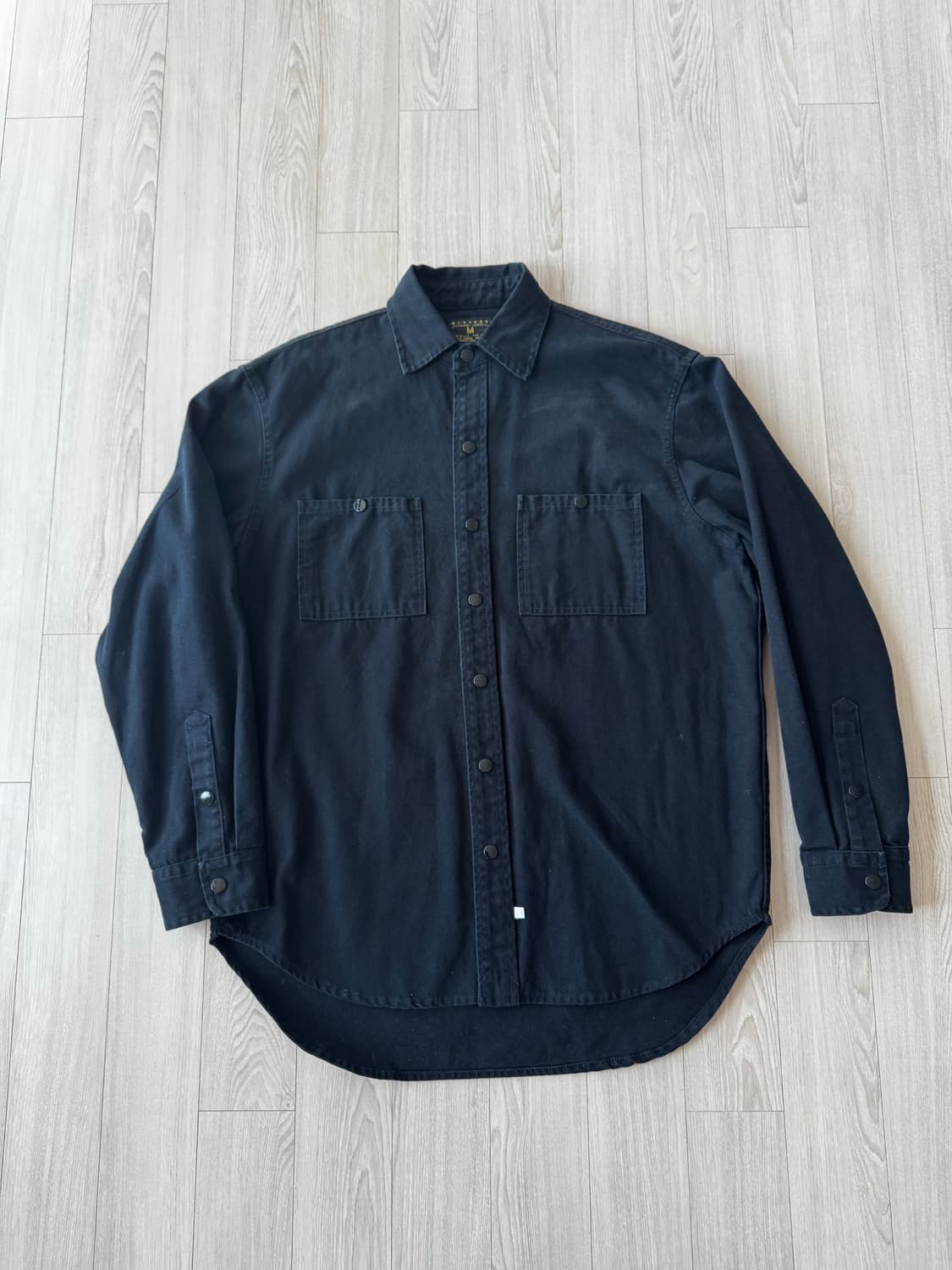 Misters 워크 셔츠 블랙 L 상품이미지3