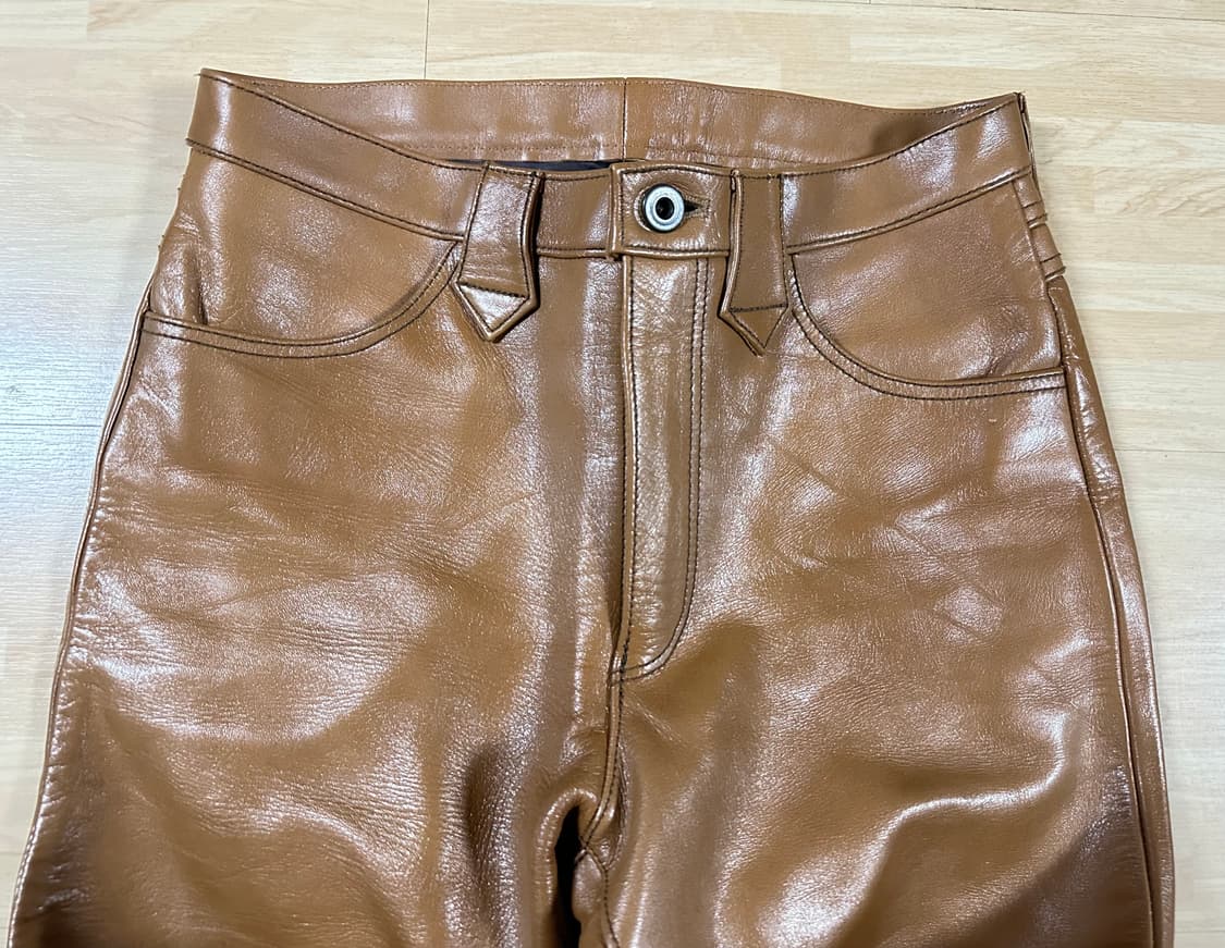 Y'2 leather 홀스하이드 팬츠 상품이미지4