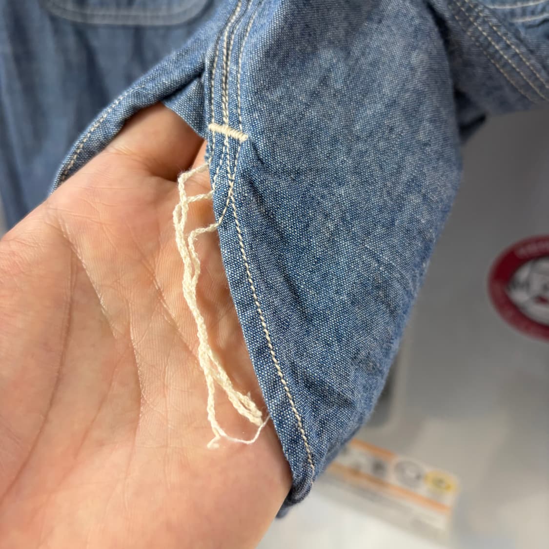 오어슬로우 샴브레이 멀티버튼 판매 상품이미지8