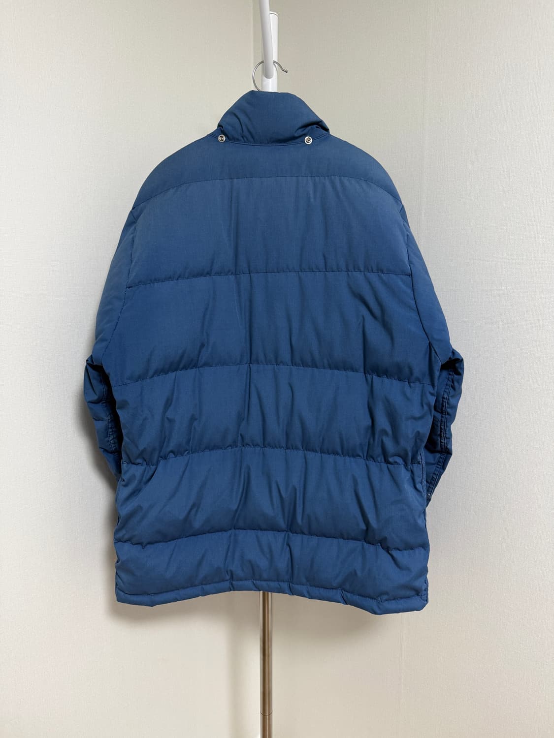 80s 노스페이스 브라운라벨 시에라파카 패딩 블루 상품이미지2