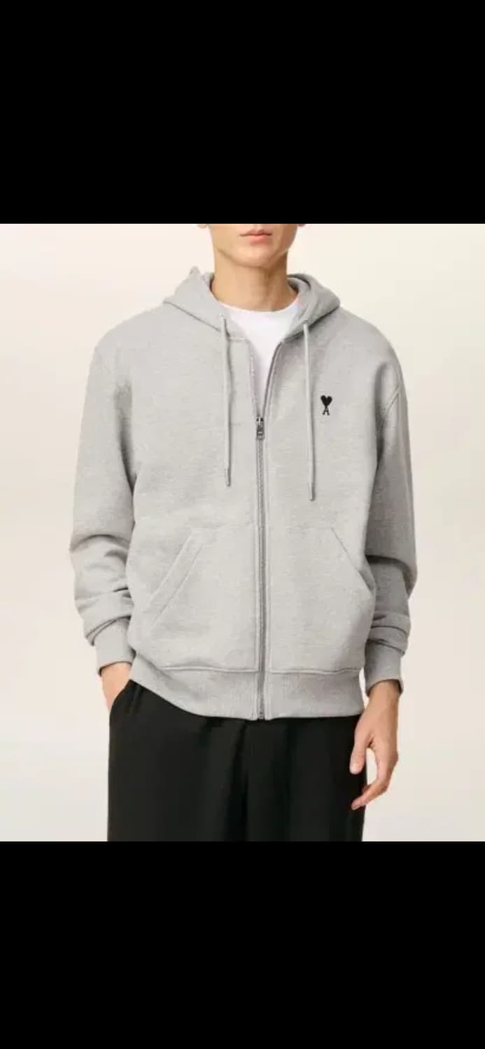 🔥[새상품/QR정품]🔥아미 드 꾀흐 후드집업 스몰로고 4 colors 상품이미지5