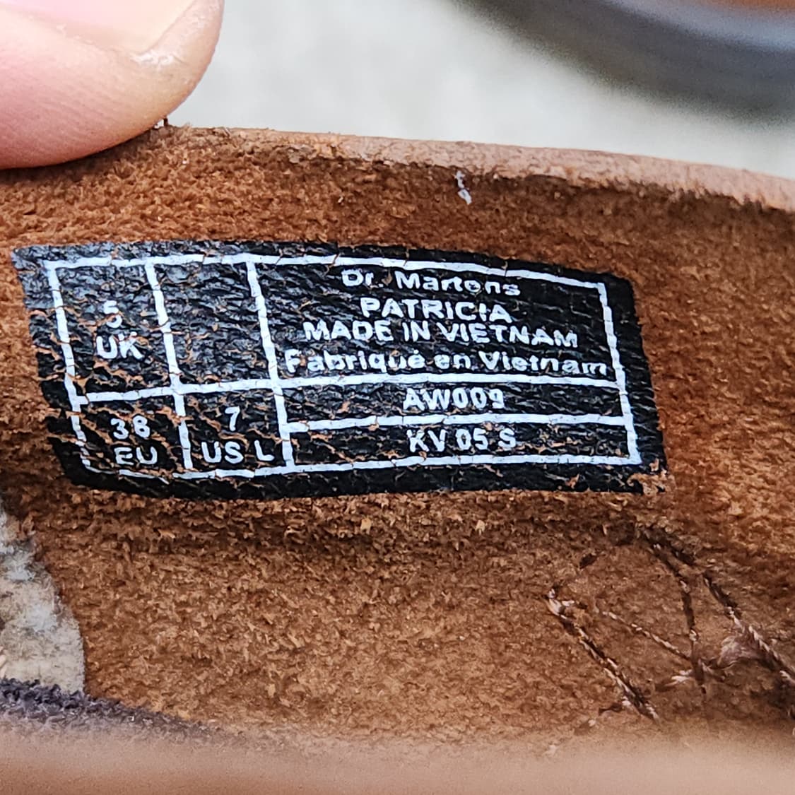 [5UK] 닥터마틴 패트리샤 브라운 (240~245) 상품이미지7