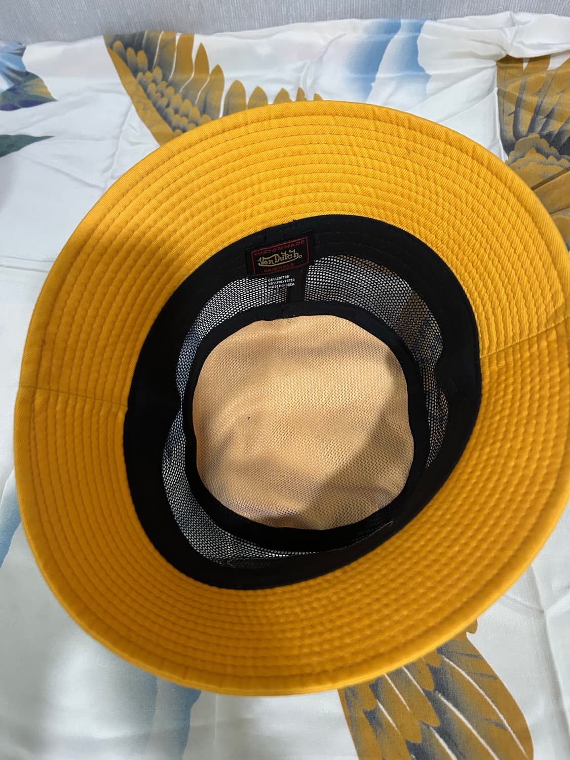 본더치 옐로우/블랙 버킷햇 상품이미지3