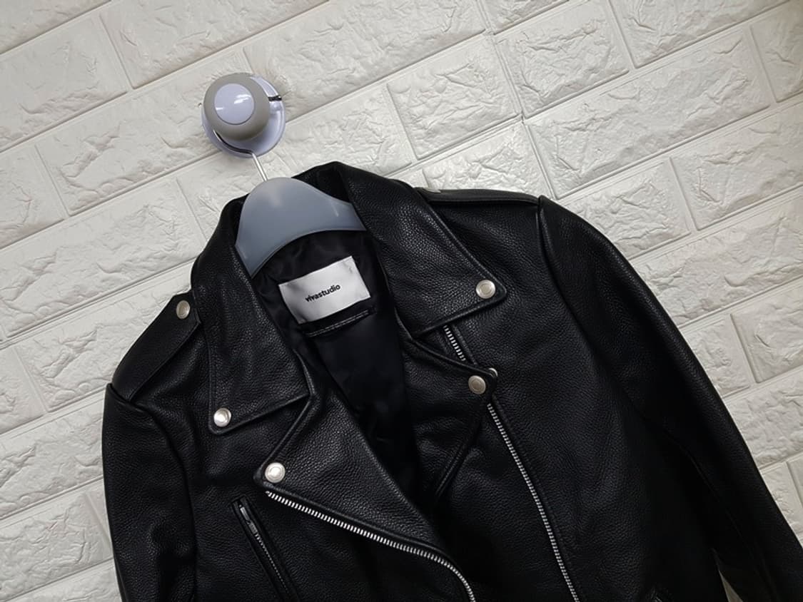 비바스튜디오 라이더 가죽자켓 66 (미착용) 상품이미지3