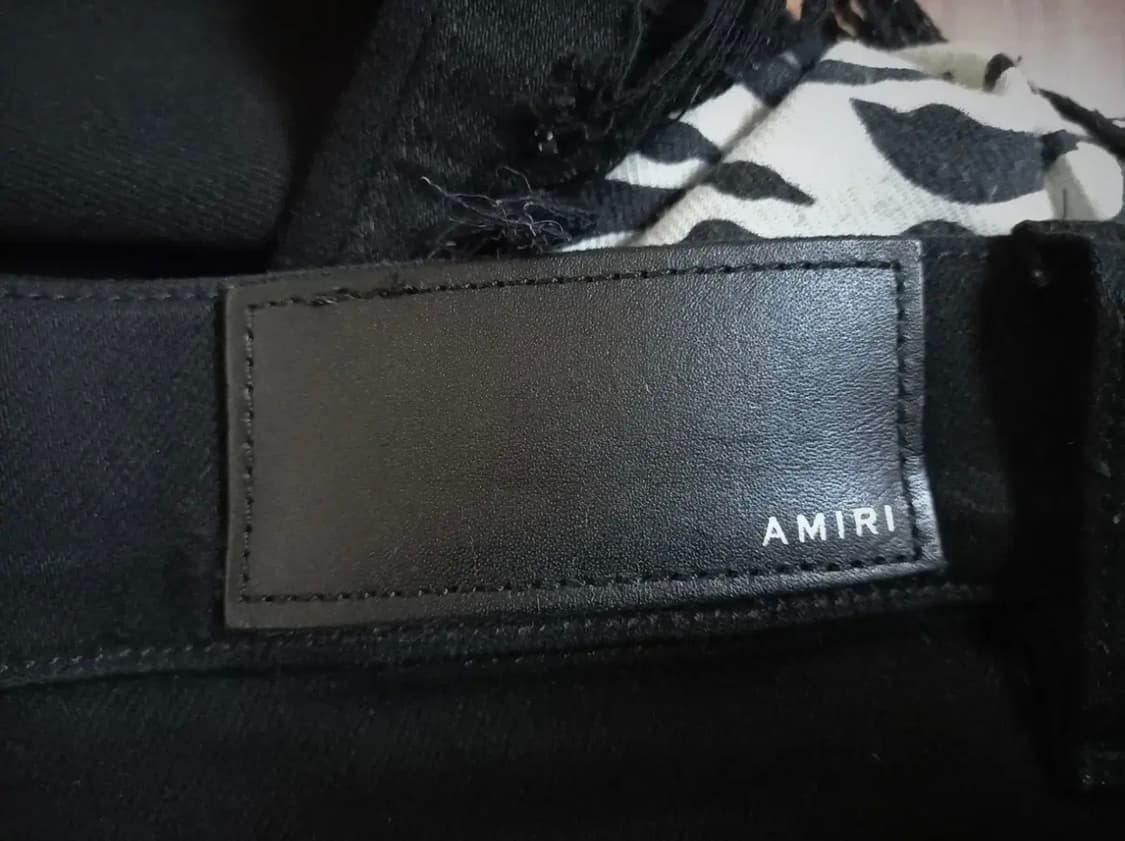 AMIRI 아미리 아트 패치 진 블랙 상품이미지8