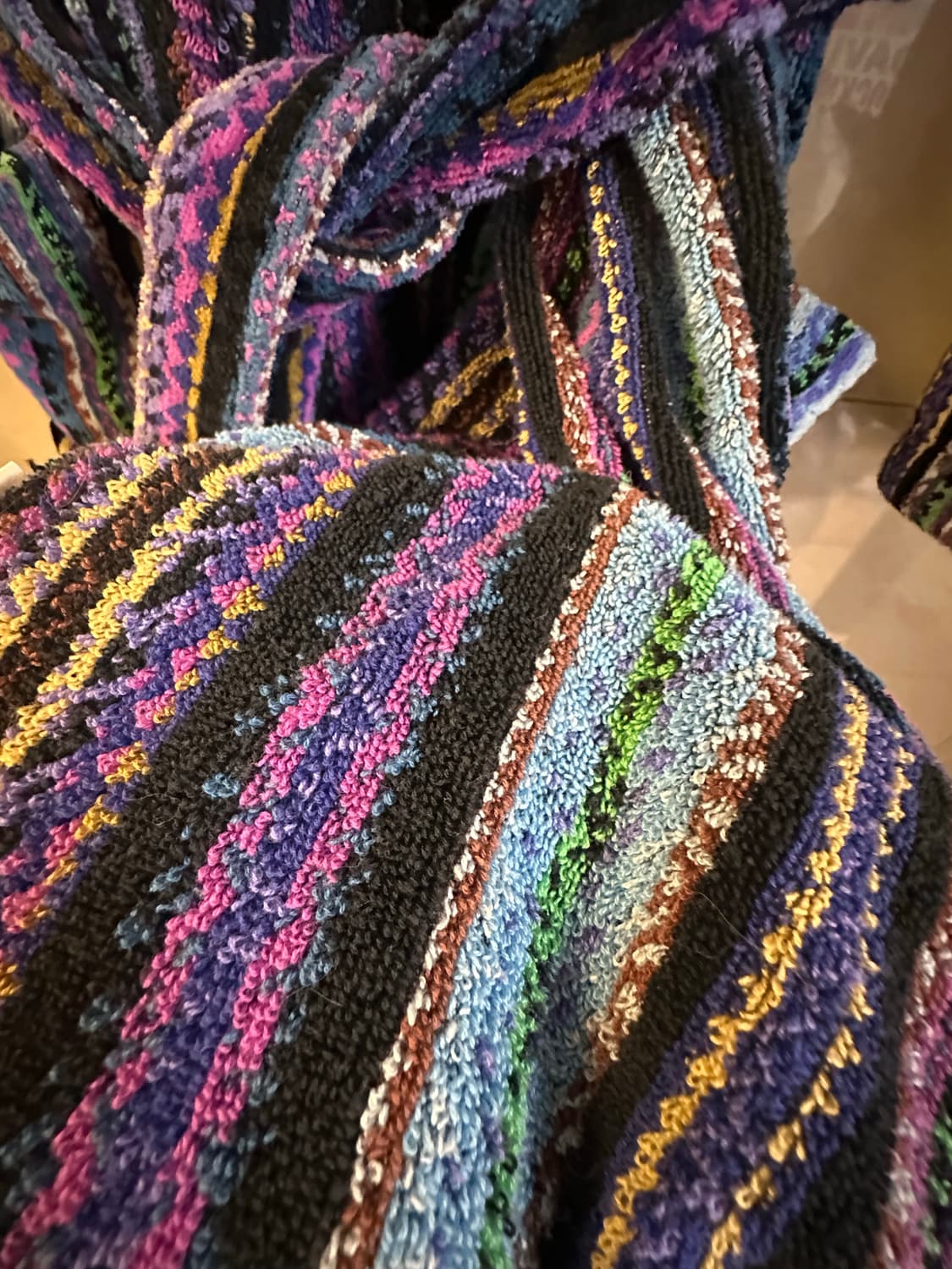 미쏘니 샤워 가운 로브 L 남여공용 남자사이즈 새상품 상품이미지2