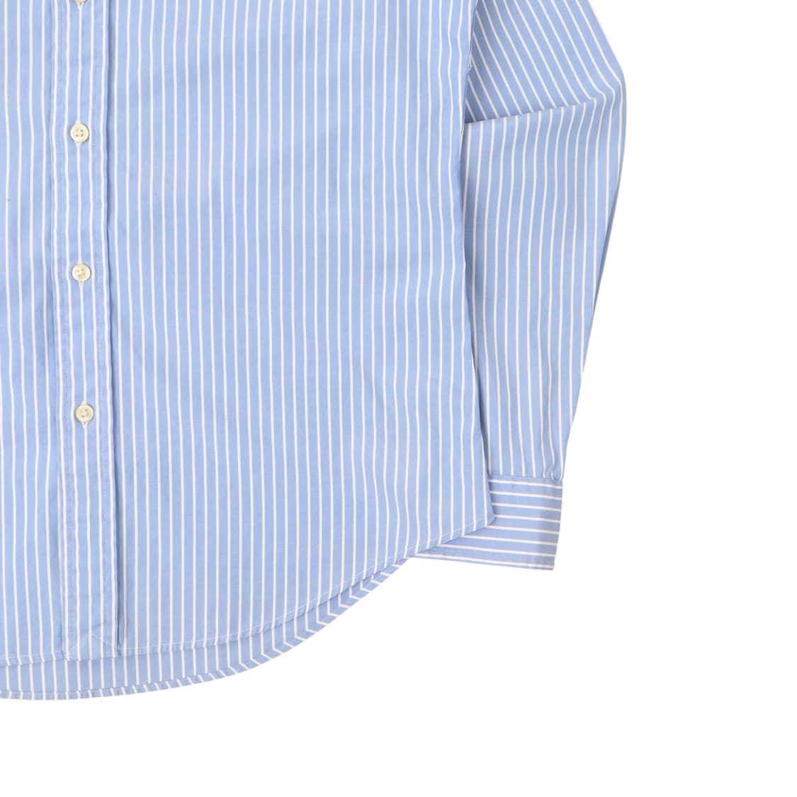 폴로 랄프로렌 라이트 블루 스트라이프 코튼 셔츠 상품이미지4