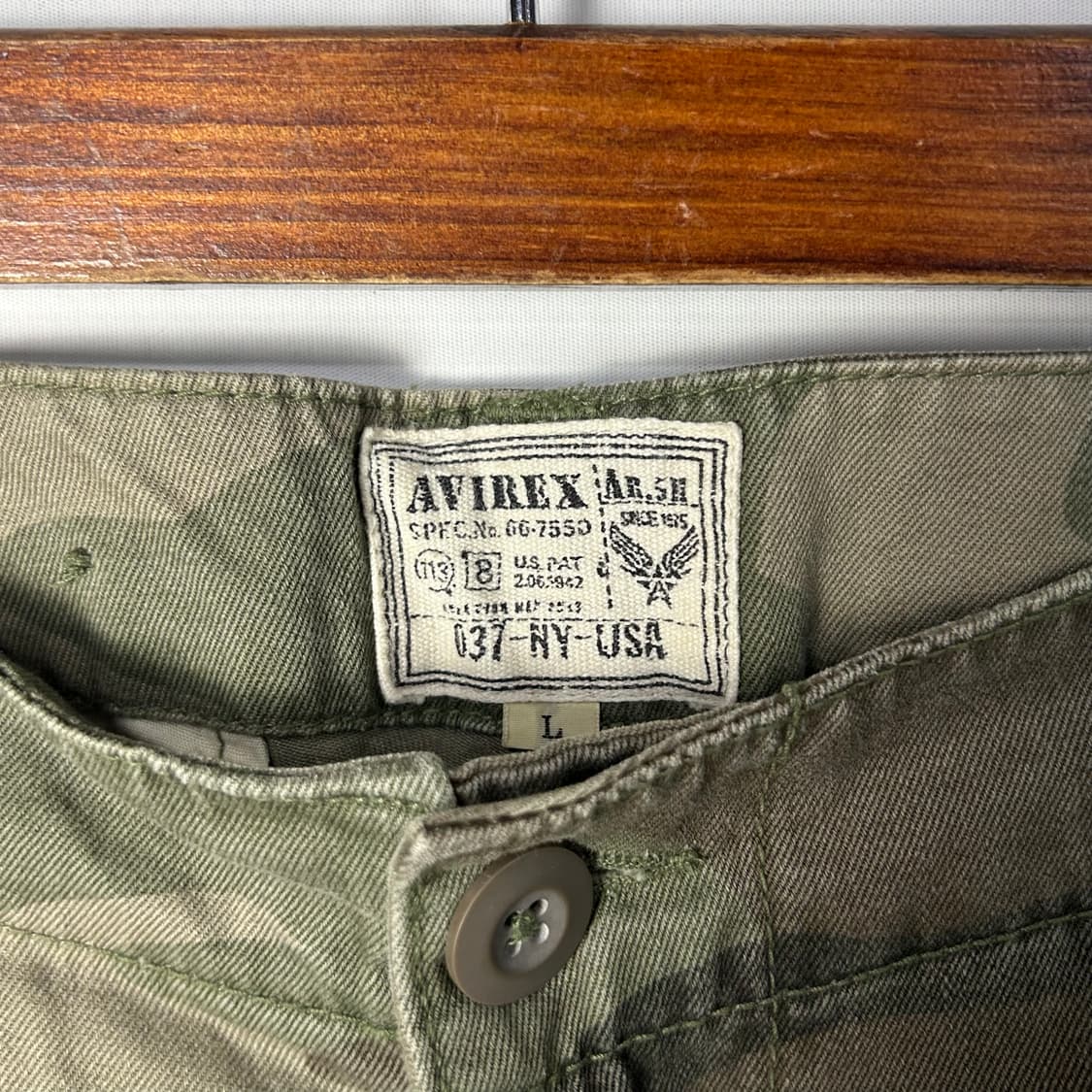 [AVIREX] 아비렉스 밀리터리 카모 멀티포켓 카고팬츠 상품이미지5