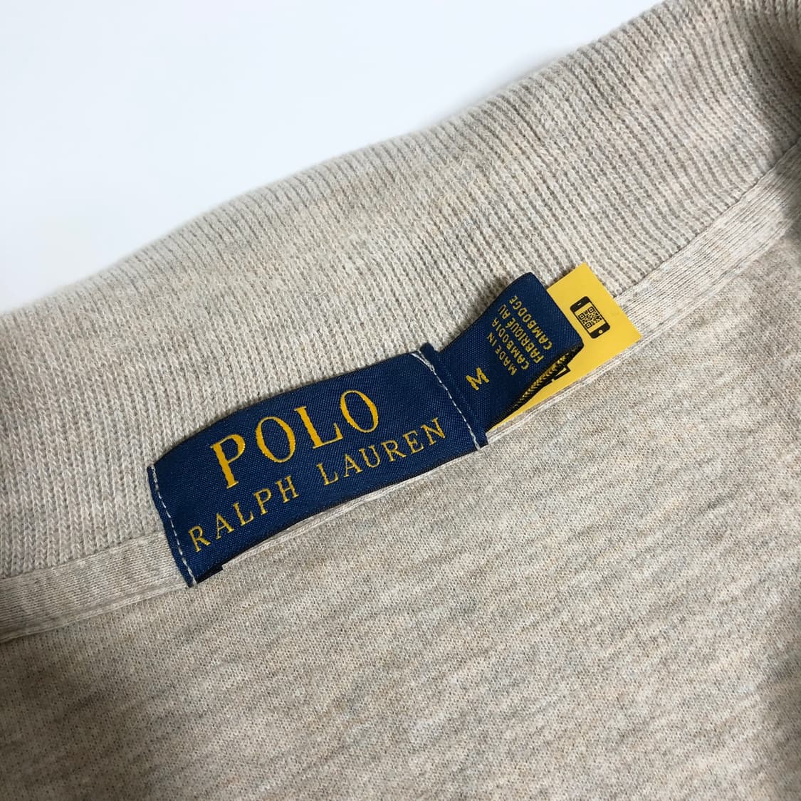 폴로 하프집업 니트 M 상품이미지2