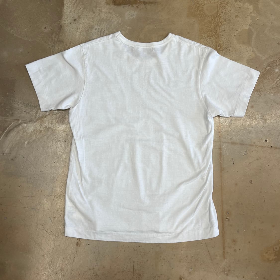 L 꼼데가르송 골드와펜 화이트 반팔  상품이미지3