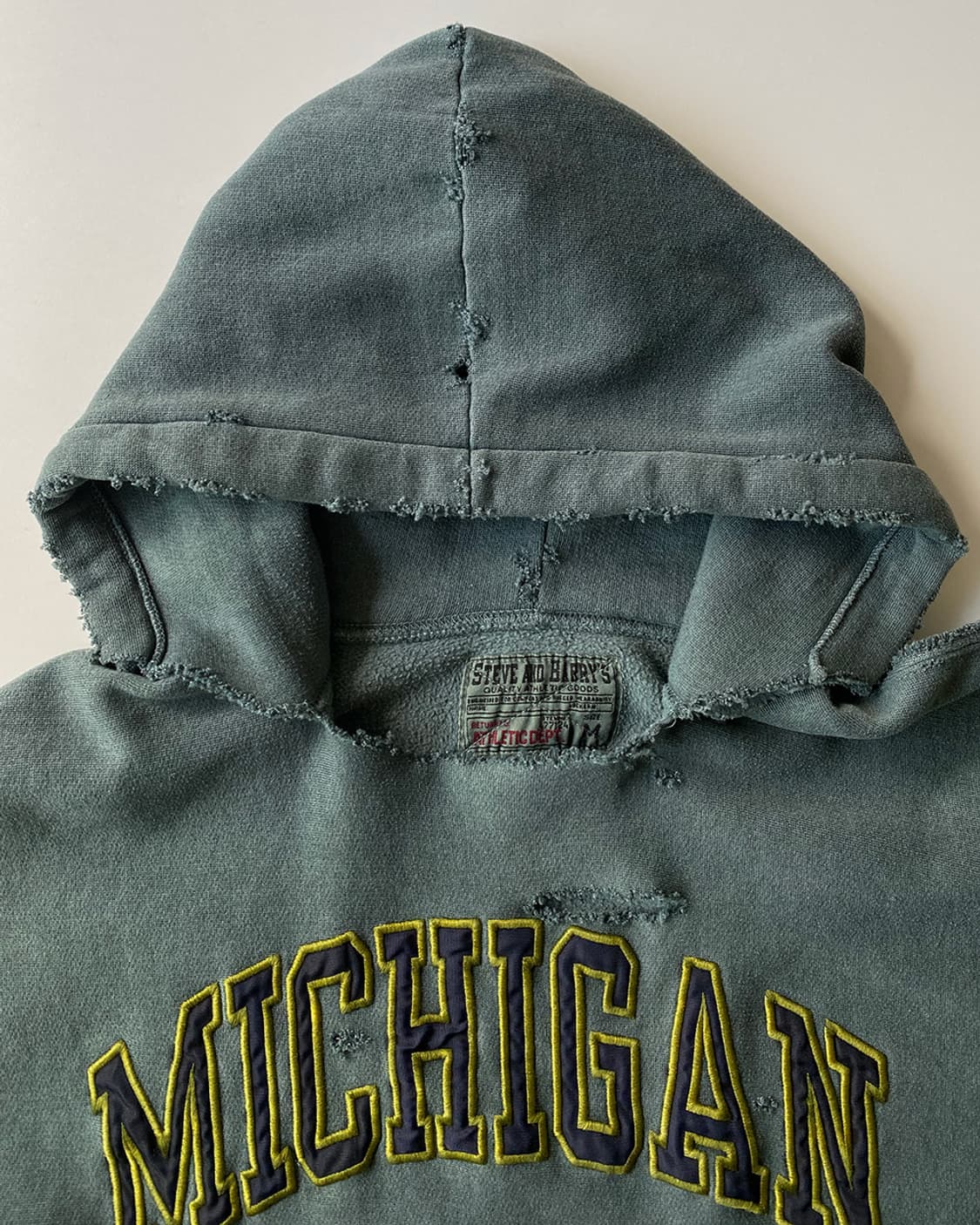 스티브앤배리스 리버스위브 다잉 디스트로이드 후드티 상품이미지3