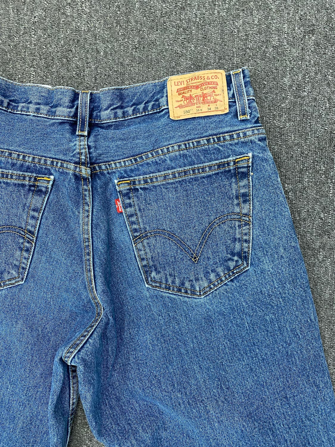 Levis 리바이스 550 데님팬츠 (7부) 상품이미지4