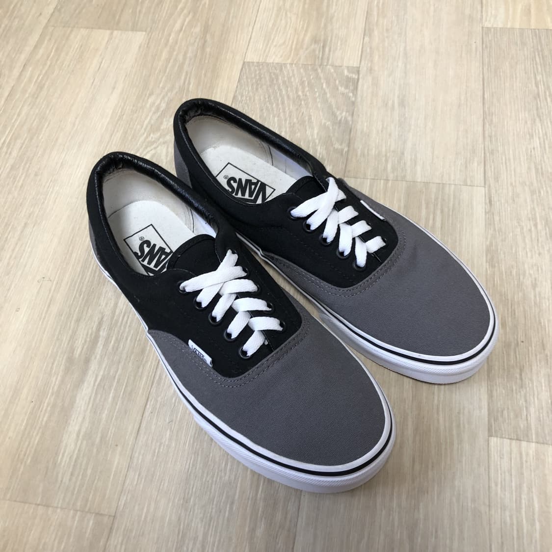 (265) 새상품 반스 VANS 에라 차콜 블랙 상품이미지8