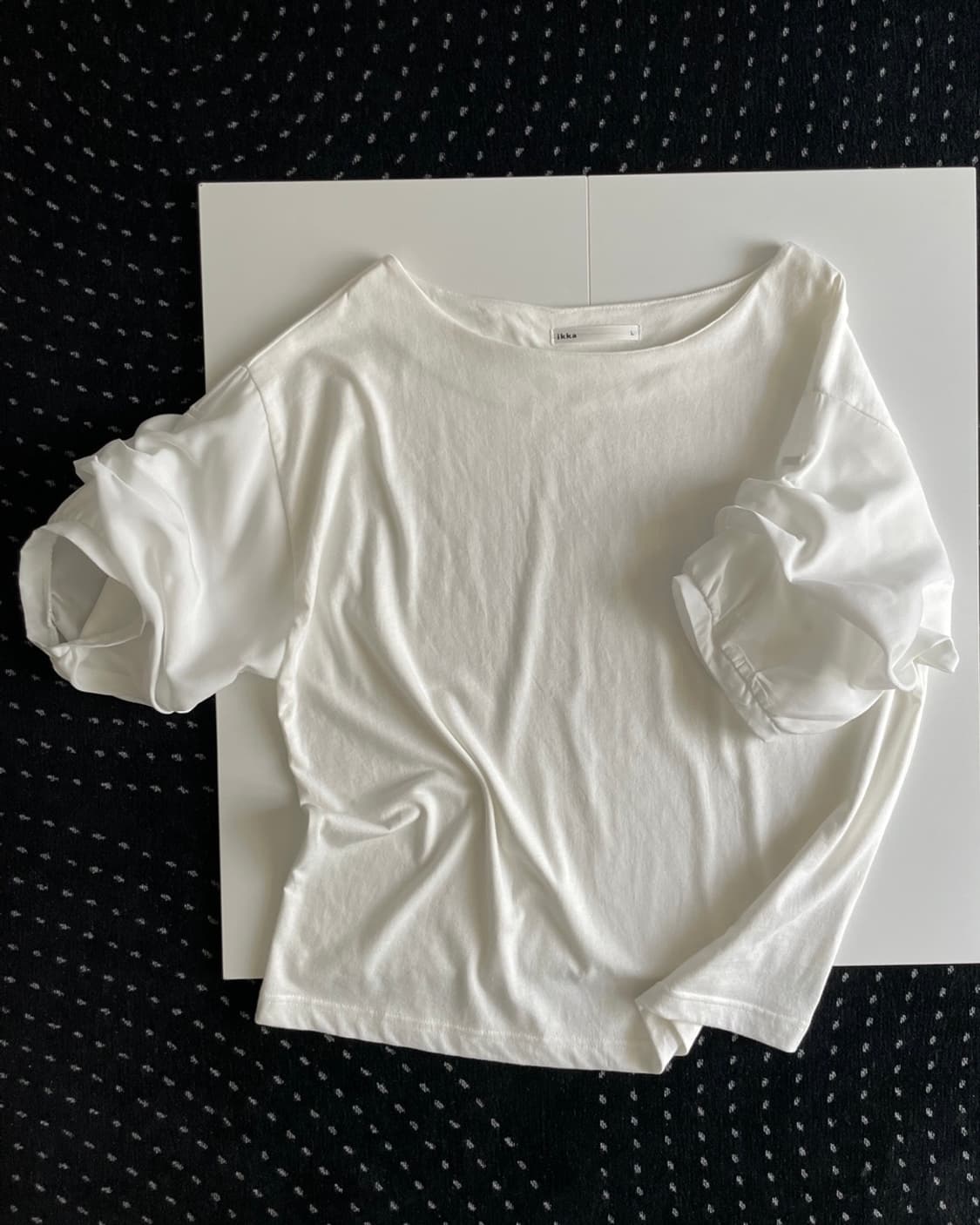 [ikka] 2-way sleeve top 상품이미지1