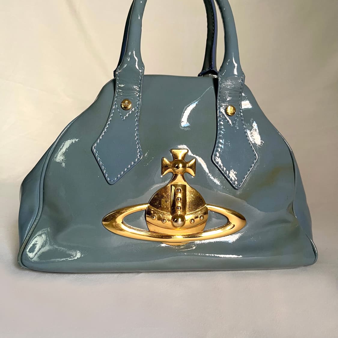 비비안웨스트우드 에나멜 ORB 백 상품이미지5