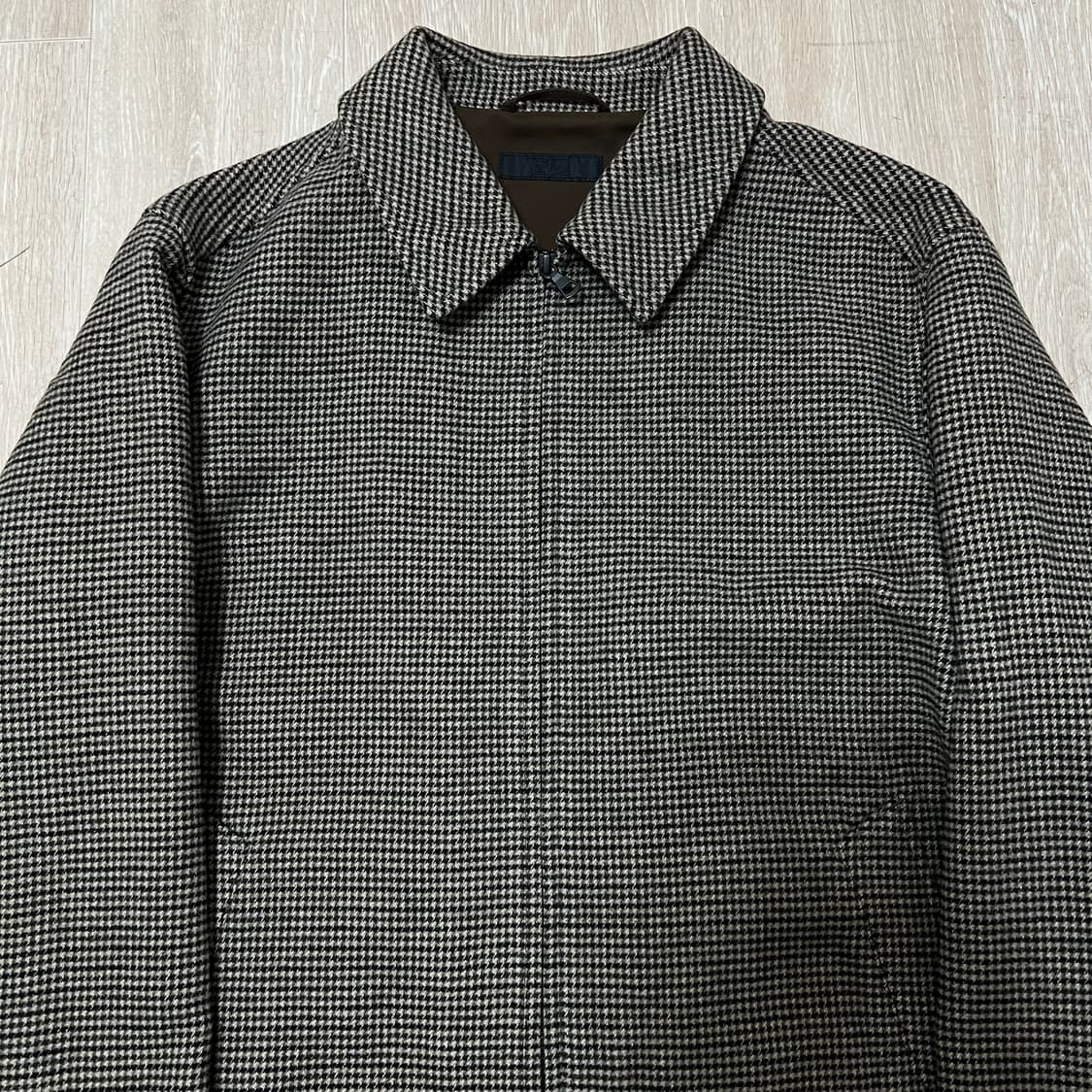 유니클로 하운드투스 헤링본 블루종 자켓 XL/105 상품이미지2