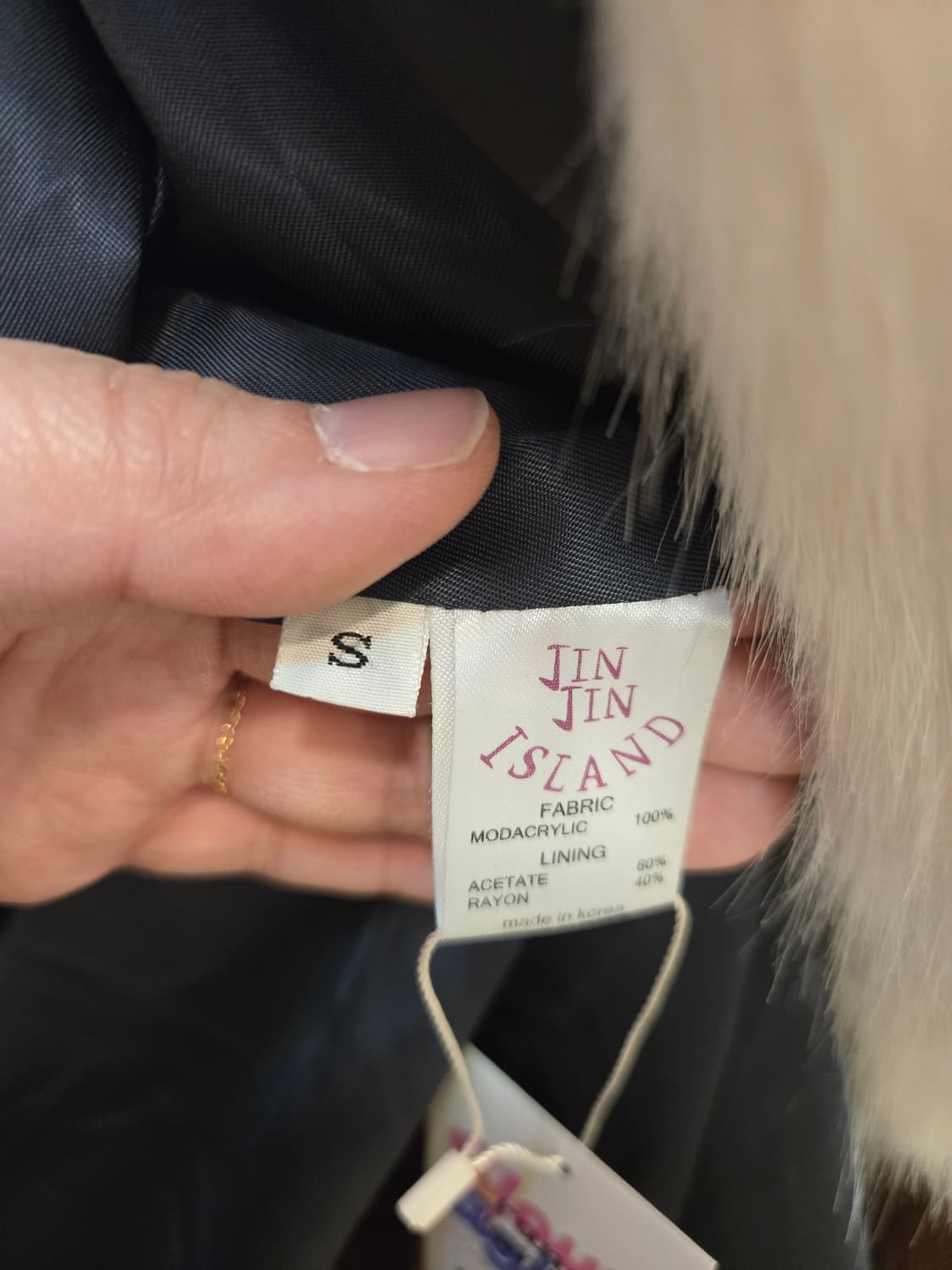 진진아일랜드 에코퍼 코트 상품이미지4