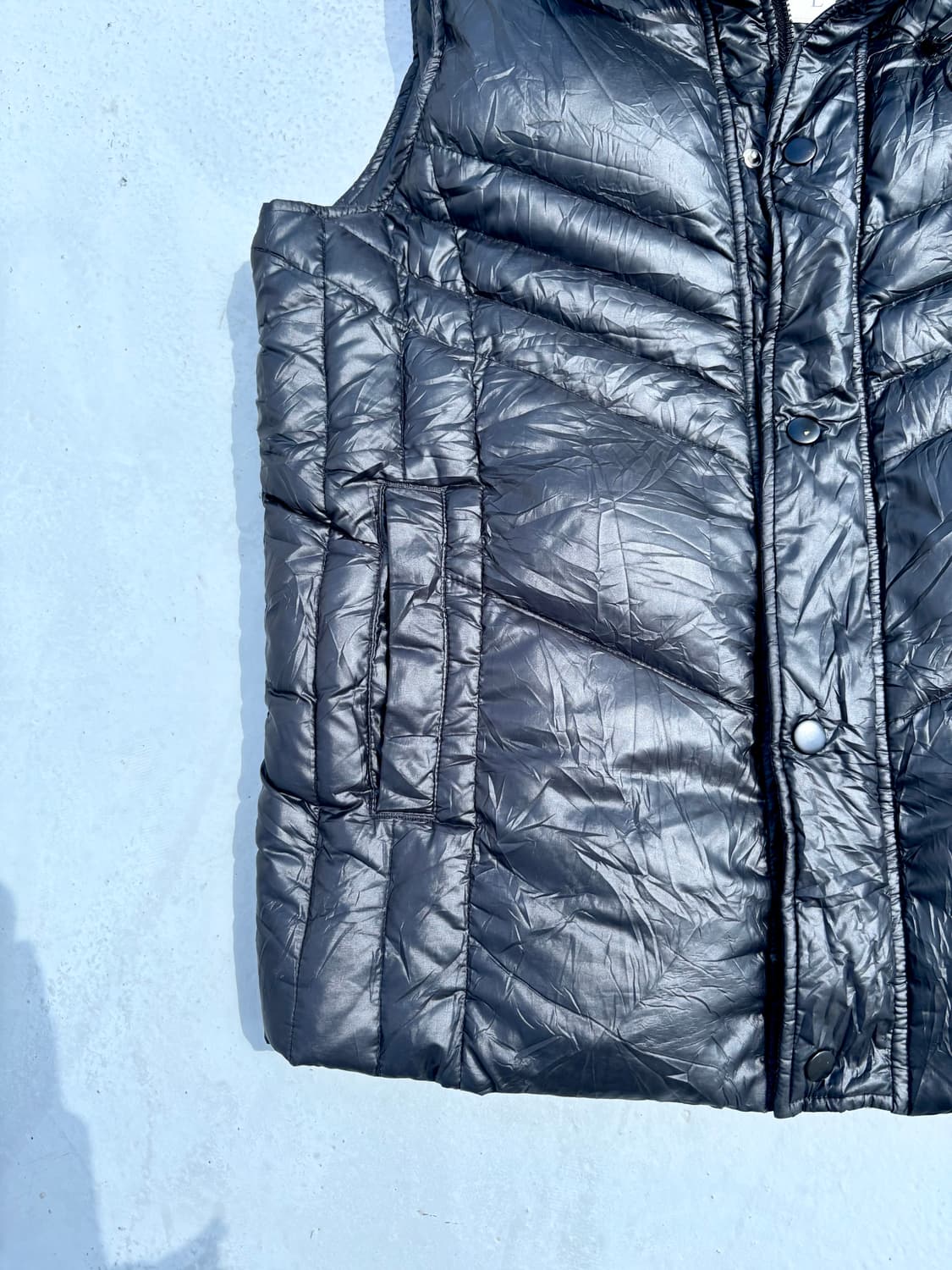 “Rusk K” Y2K Patch Zipper Vest Zip Up 상품이미지2