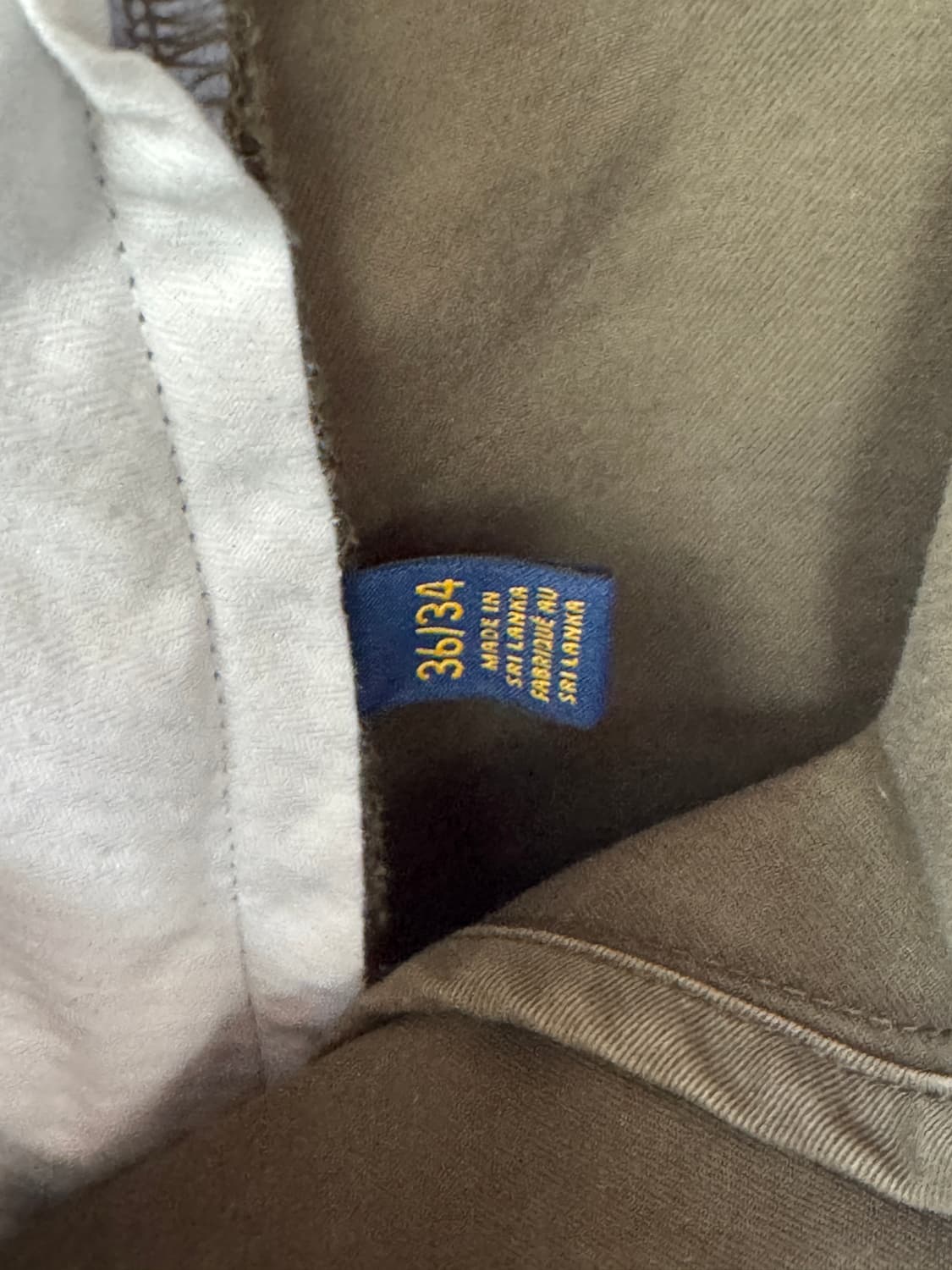 폴로랄프로렌 포니자수 치노팬츠 카키 36 상품이미지9