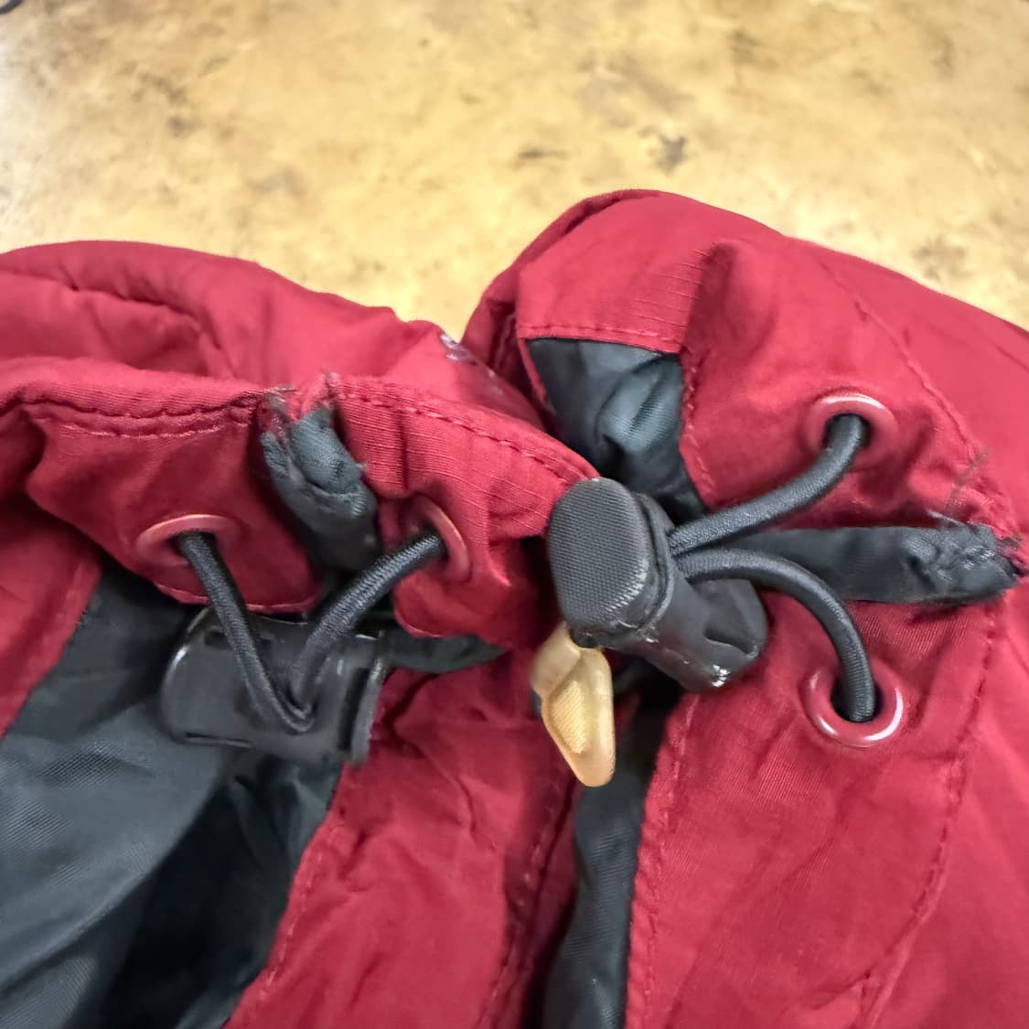 [정품/XL] 나이키 NFL 후드 패딩 자켓 버건디 b19 상품이미지8