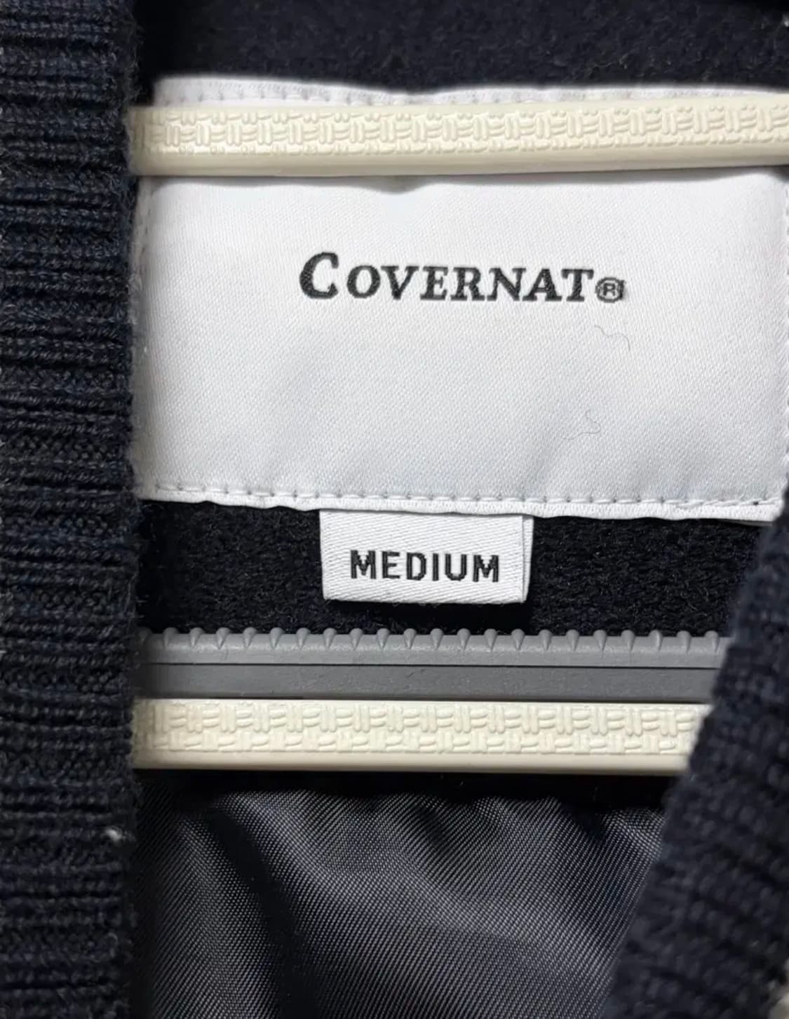 커버낫 24FW 컬리지 C 울 바시티 네이비 M 상품이미지6