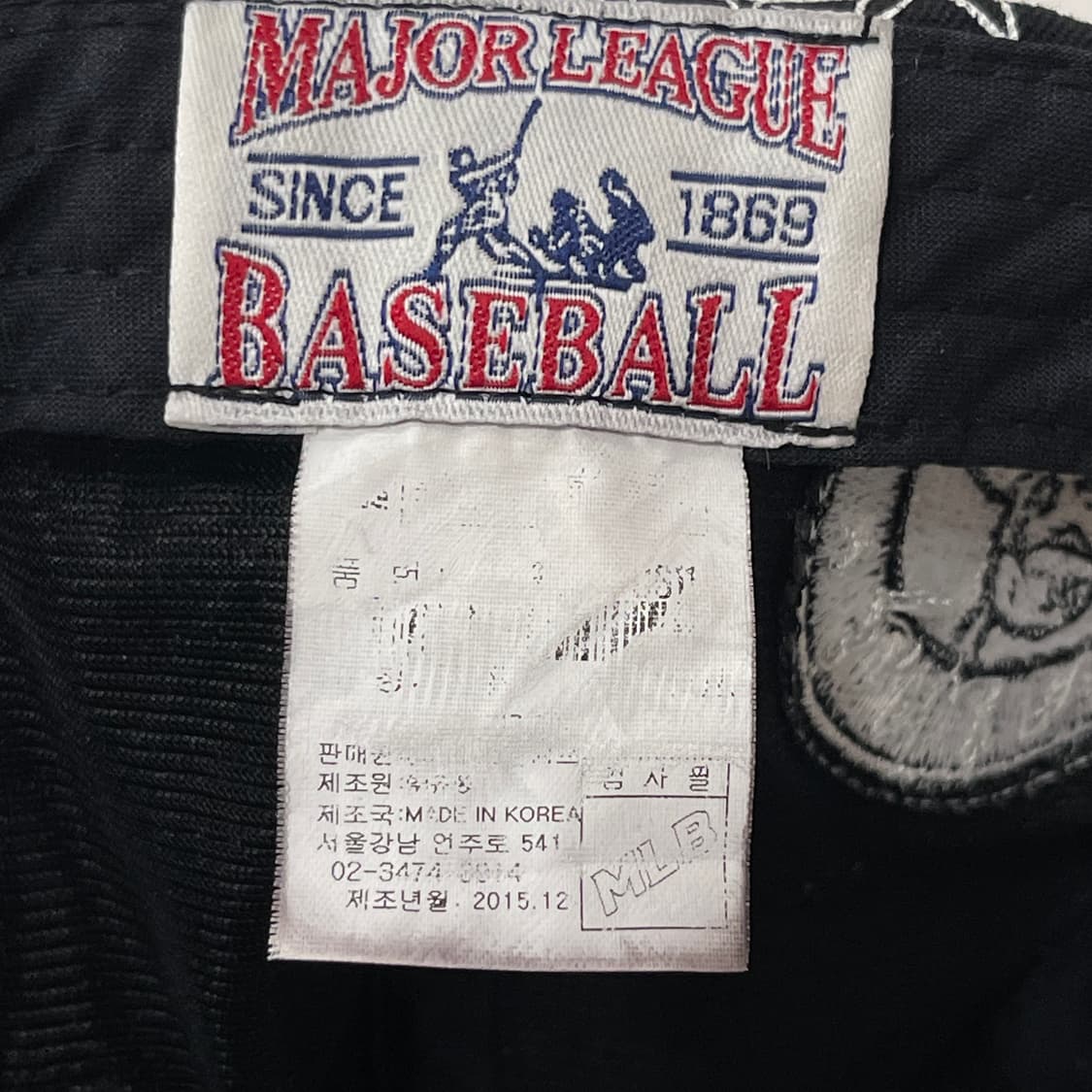 MLB 빈티지 별 스타 패턴 스냅백 모자 블랙 상품이미지4