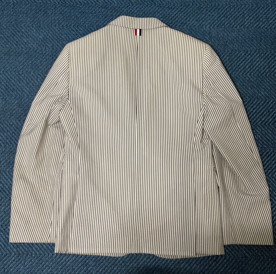 톰브라운 울 시어서커 블레이저 자켓 1사이즈 상품이미지2