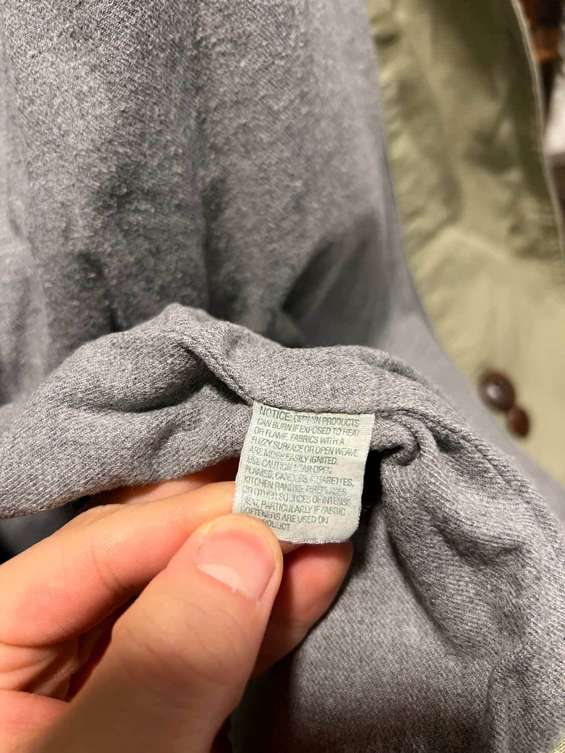 [XL]엘엘빈 USA 코튼 라이닝 라임 캔버스 헌팅 자켓 상품이미지8