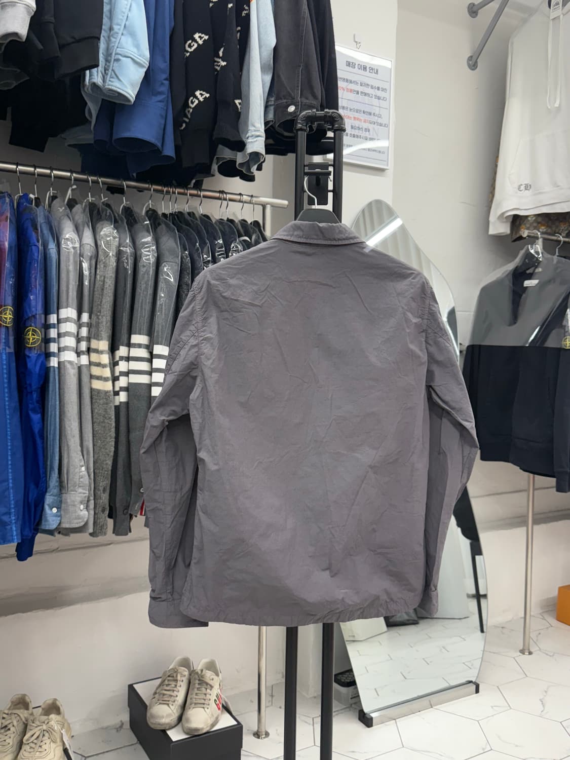 [M] 스톤아일랜드 나슬란 오버셔츠 자켓 상품이미지2