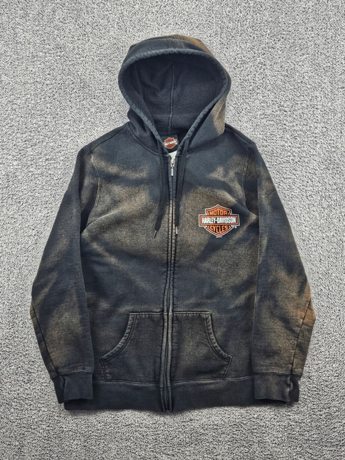 할리데이비슨 다잉워시드 커스텀 스웻 후드집업 ( L ) / 11455 상품이미지3