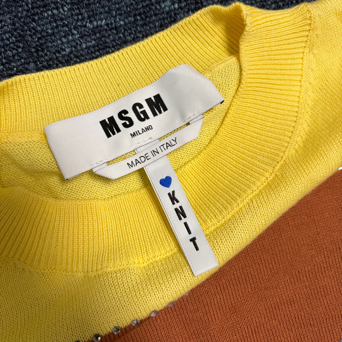 MSGM 멀티콜러 스트라이프 니트 상품이미지4