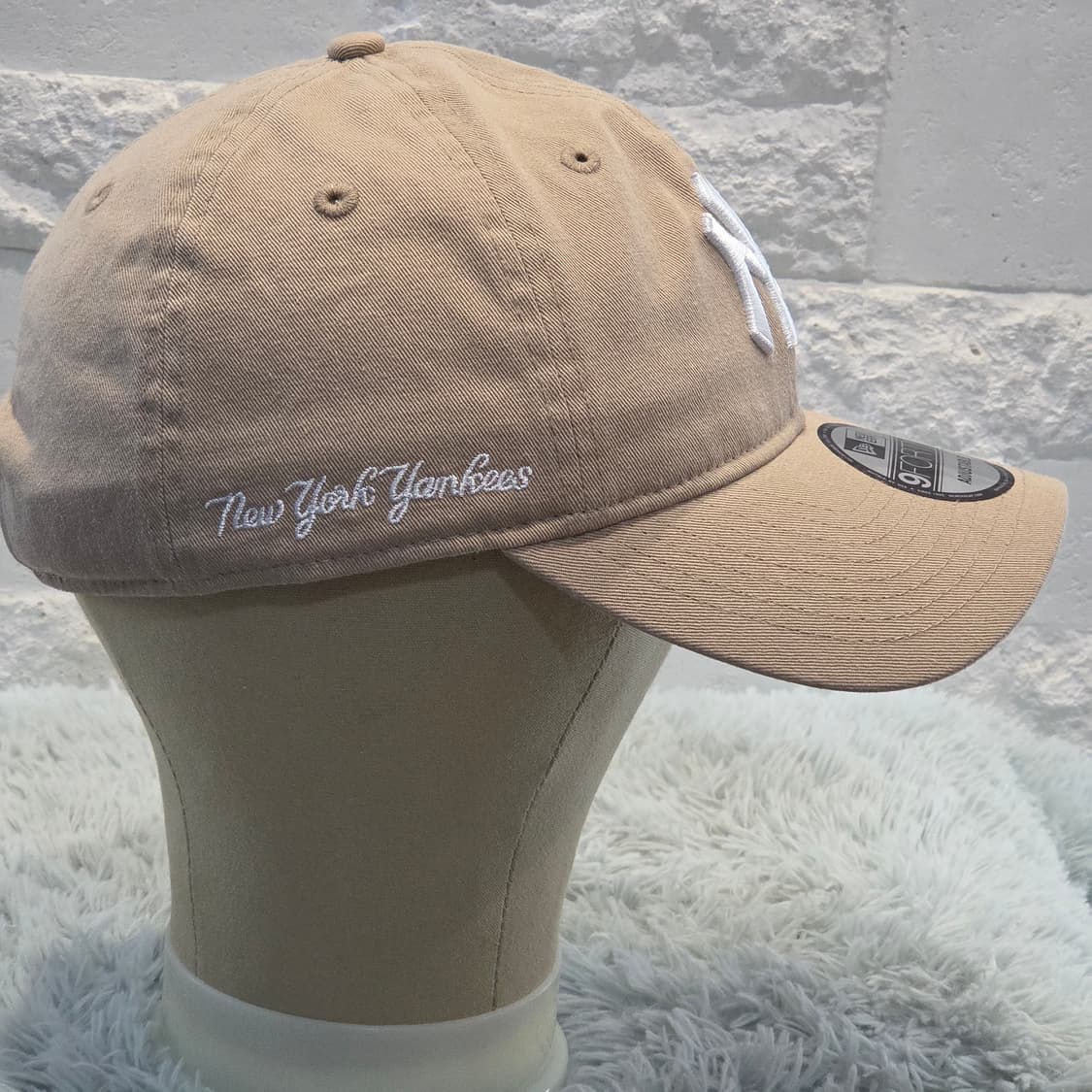 M1-7:뉴에라 9FORTY뉴욕 양키스 베이지 볼캡(FREE 55-59) 상품이미지5