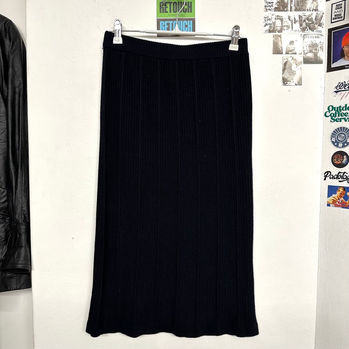 아페쎄 울 니트 스커트 상품이미지1