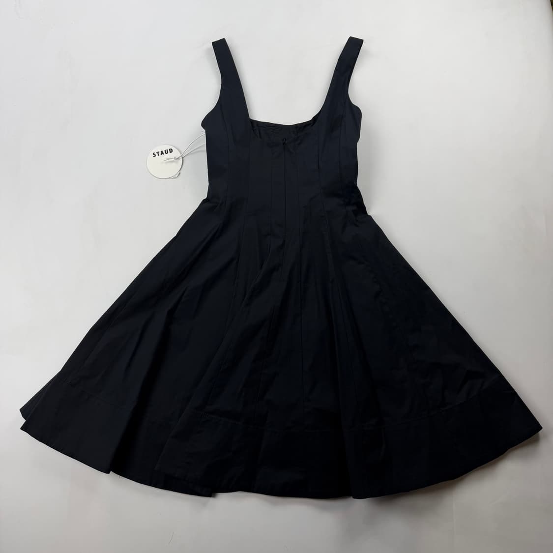 staud 스타우드 미니 웰스 드레스 블랙 상품이미지8
