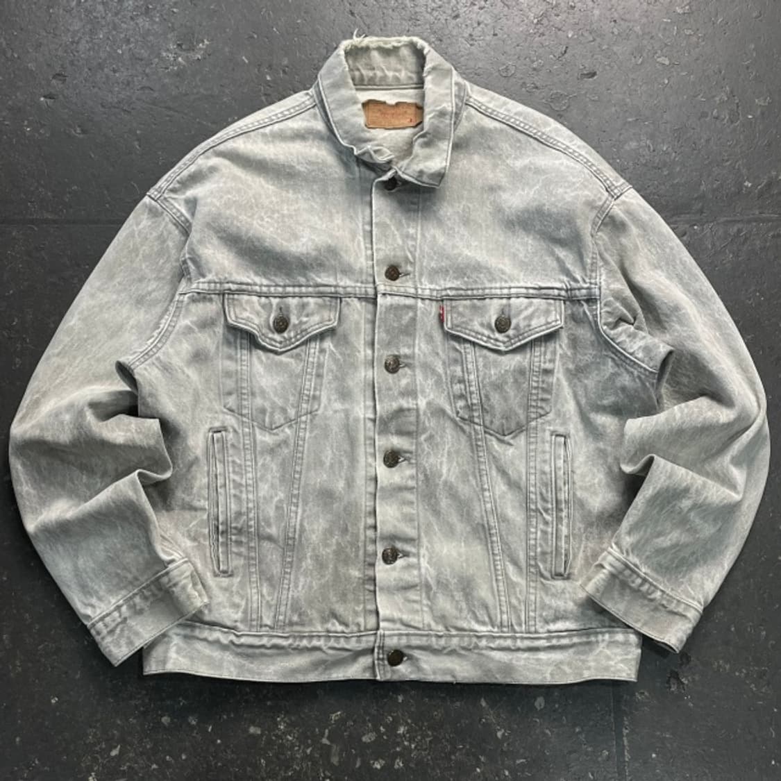 100 리바이스 70507 데님 트러커 자켓  상품이미지1
