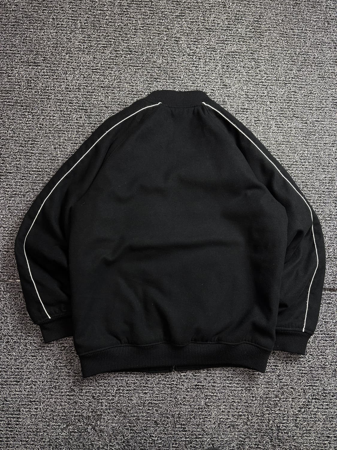 NBA 시카고 불스 울 바시티 자켓 블랙 2176 상품이미지4